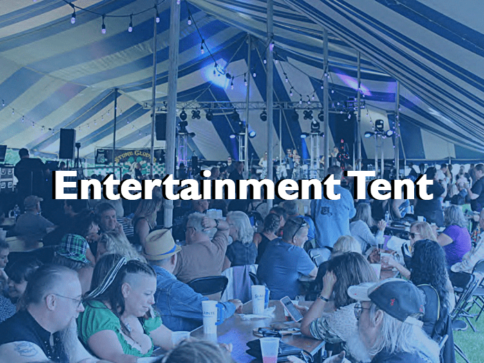 entertainment tent graphic