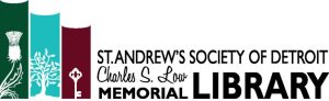 Logo -- Charles Low Memorial Library St. Andrew's Society of Detroit