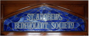 St. Andrew's Society Benevolence Stained Glass
